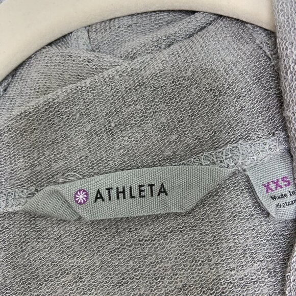 Athleta Lightweight Hoodie Women’s Size XXS Gray Modal Sweatshirt - Picture 3 of 7